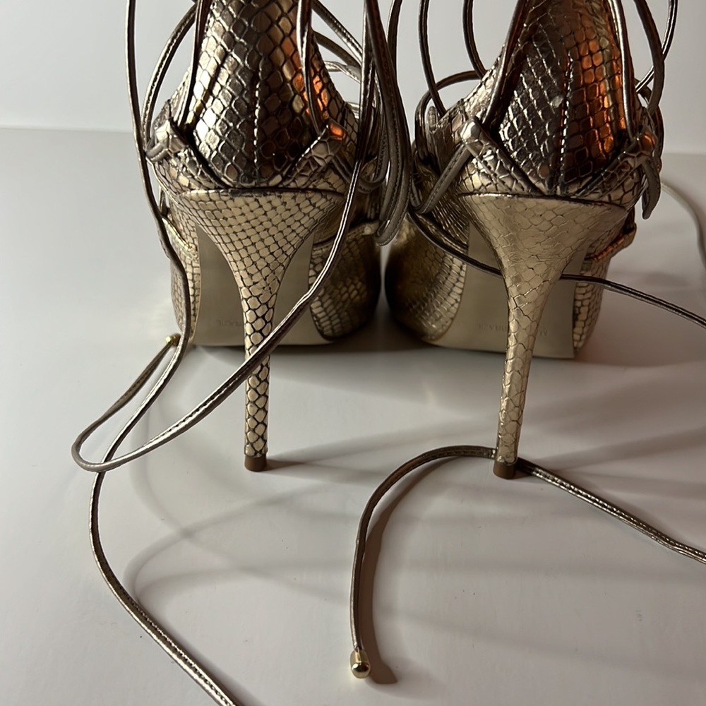 Steve Madden Roxie Gold Snake - Picture 6 of 10